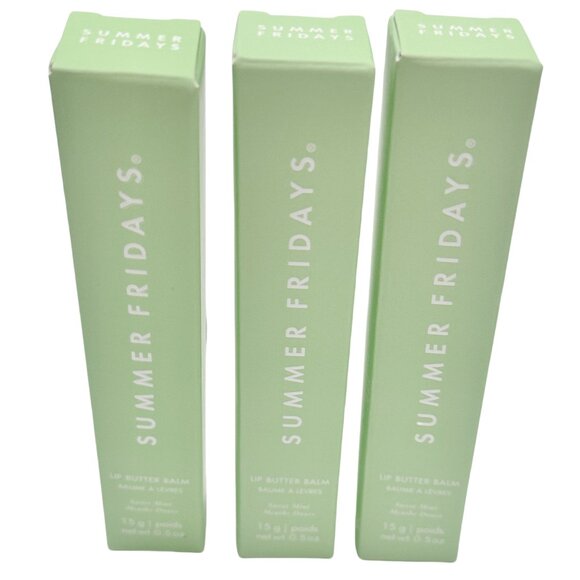 Summer Fridays Other - Sweet Mint ( 3 PCS ) Summer Fridays Lip Butter Balm Conditioning Lip Mask New
